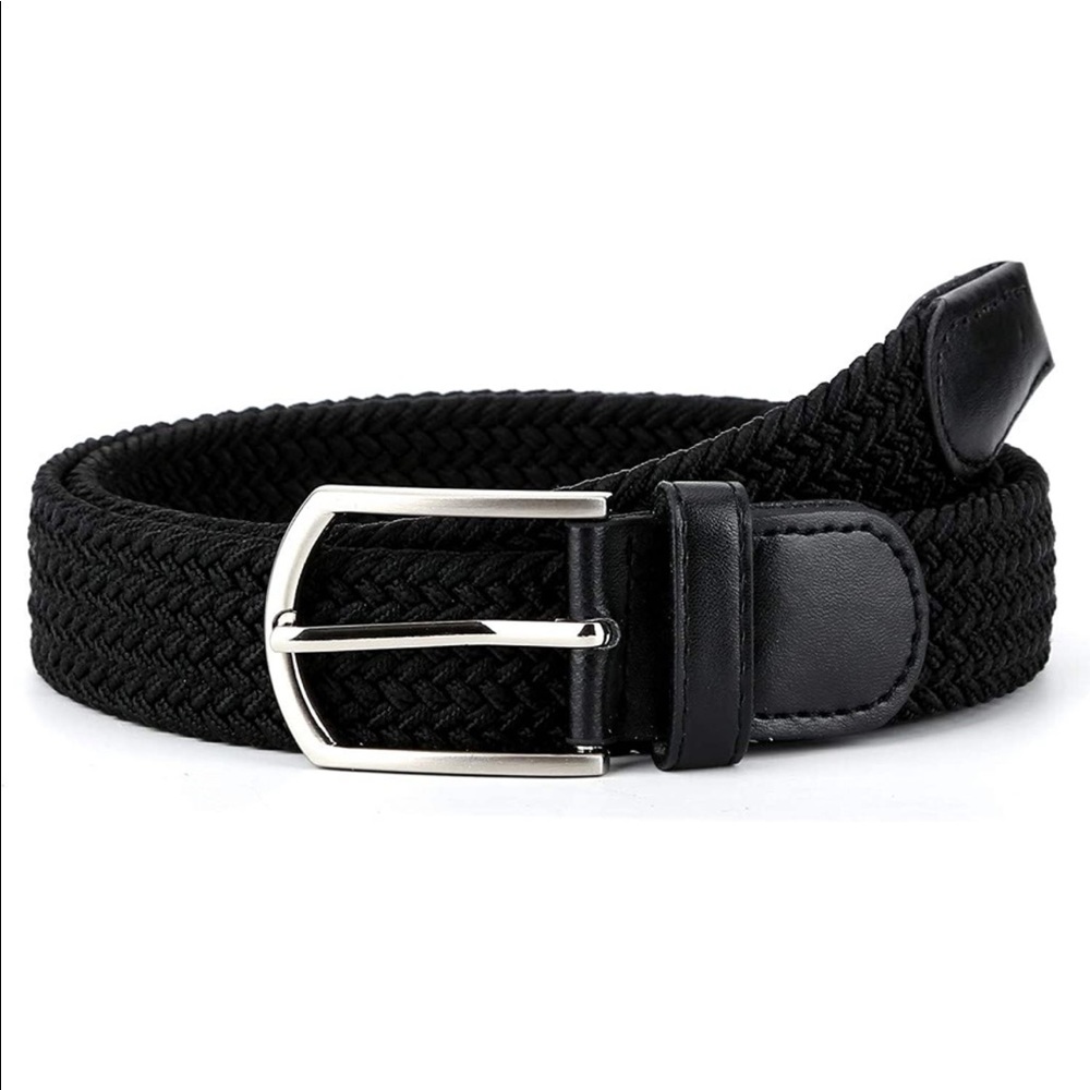 BRAND NEW MENS CANVAS WOVEN BELT NWT - Picture 1 of 6